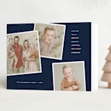 "Album Snapshots" - Holiday Cards in NightSky by Roxy Cervantes - Folded Card