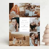 "simple line" - Holiday Cards in Snowflake by Christy Hy Lee - Front