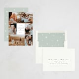 "simple line" - Holiday Cards in Snowflake by Christy Hy Lee - Assembled