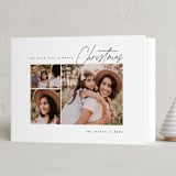 "we wish you a merry christmas" - Holiday Cards in Snow by Kelly Schmidt - Folded Card