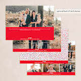 "Merry and Married" - Holiday Cards in Cherry by Roxy Cervantes - Back of Card Options
