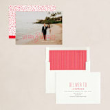 "Merry and Married" - Holiday Cards in Cherry by Roxy Cervantes - Assembled