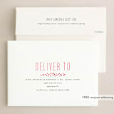 "Merry and Married" - Holiday Cards in Cherry by Roxy Cervantes - FREE Recipient Addressing