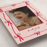 "Rivington" - Holiday Cards in Blush by Jennifer Lew - Detail