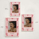 "Rivington" - Holiday Cards in Blush by Jennifer Lew - Formats Available