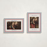 "Vintage Border" - Holiday Cards in Navy by Kelly Schmidt - Photo Orientation Options