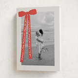 "Robin" - Holiday Cards in Cherry by Pati Cascino - Folded Card