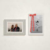 "Robin" - Holiday Cards in Cherry by Pati Cascino - Photo Orientation Options