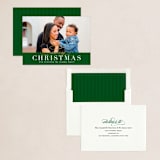 "Simple Elegance" - Holiday Cards in Forest by Jessica Williams - Assembled