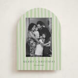 "Soft Ambience" - Holiday Cards in Sage by Alicia Schultz - Front