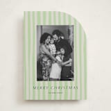 "Soft Ambience" - Holiday Cards in Sage by Alicia Schultz - Front