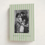 "Soft Ambience" - Holiday Cards in Sage by Alicia Schultz - Folded Card