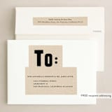 "christmas typography" - Holiday Cards in Paper by Sumak Studio - FREE Recipient Addressing