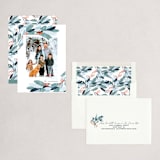 "Wintery Eucalyptus" - Holiday Cards in Snow by Angel Walker - Assembled