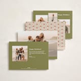"Juniper berry" - Holiday Cards in Pine by Natalie Rae - Back of Card Options