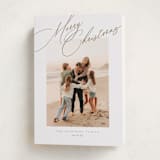 "Topper" - Holiday Cards in Golden by Jessica Williams - Folded Card