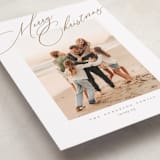 "Topper" - Holiday Cards in Golden by Jessica Williams - Detail