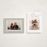 "Topper" - Holiday Cards in Golden by Jessica Williams - Photo Orientation Options