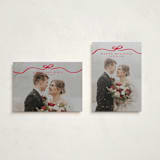 "Bow Tied" - Holiday Cards in Cardinal by Kaydi Bishop - Photo Orientation Options