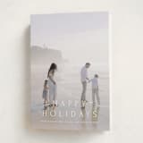 "Vast" - Holiday Cards in Snow by Amy Kross - Folded Card