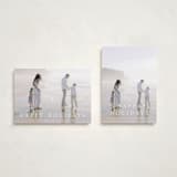"Vast" - Holiday Cards in Snow by Amy Kross - Photo Orientation Options