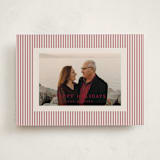 "The Prep" - Holiday Cards in Cranberry by Kristie Kern - Front