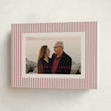 "The Prep" - Holiday Cards in Cranberry by Kristie Kern - Folded Card