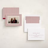 "The Prep" - Holiday Cards in Cranberry by Kristie Kern - Assembled