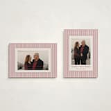 "The Prep" - Holiday Cards in Cranberry by Kristie Kern - Photo Orientation Options