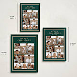 "Christmas collage" - Holiday Cards in Pine by Stacey Meacham - Formats Available