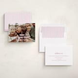 "All Merry Days" - Holiday Cards in Winter Rose by Baumbirdy - Assembled