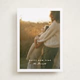 "The way it is" - Holiday Cards in Snowdrop by Corinne Malesic - Front