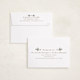 "The way it is" - Holiday Cards in Snowdrop by Corinne Malesic - FREE Recipient Addressing