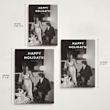"Simple greetings" - Holiday Cards in Snowfall by Stacey Meacham - Formats Available
