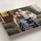 "Abode" - Holiday Cards in Snow by Blustery August - Detail