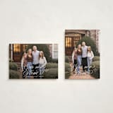 "Abode" - Holiday Cards in Snow by Blustery August - Photo Orientation Options