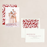 "More and Merrier" - Holiday Cards in Cherry by Yaling Hou Suzuki - Assembled