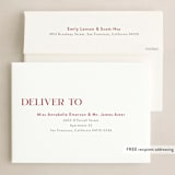 "More and Merrier" - Holiday Cards in Cherry by Yaling Hou Suzuki - FREE Recipient Addressing