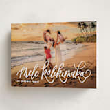 "A Very Mele Kalikimaka" - Holiday Cards in Snow by Elsa Duncan - Folded Card