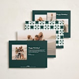 "Warmth" - Holiday Cards in Snow by Annie Clark - Back of Card Options