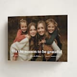 "Warmth" - Holiday Cards in Snow by Annie Clark - Folded Card