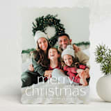 "Twinkle" - Holiday Cards in Snow by MC Designs - Front