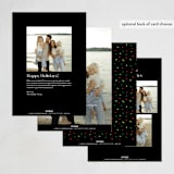 "Twinkle" - Holiday Cards in Snow by MC Designs - Back of Card Options
