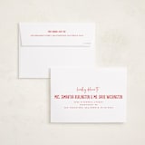 "Grinch Face" - Holiday Cards in Poinsettia by Erica Krystek - FREE Recipient Addressing