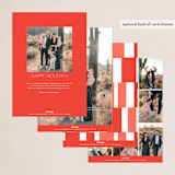 "Assemblage" - Holiday Cards in Snow by Morgan Kendall - Back of Card Options