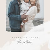 "Whip Cream" - Holiday Cards in Eggnog by Pixel and Hank - Detail