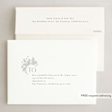"Growing Frame" - Holiday Cards in Snowflake by Monika Torun - FREE Recipient Addressing