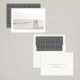"Classically" - Holiday Cards in Charcoal by MC Designs - Assembled
