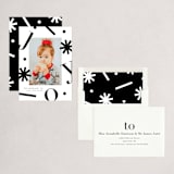 "Joy Confetti" - Holiday Cards in Midnight by Erica Krystek - Assembled