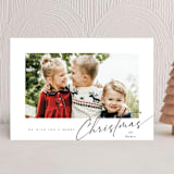 "clean frame" - Holiday Cards in Cinders by Melanie Kosuge - Front